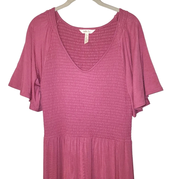 Matilda Jane Good Days Smock Style Dress with Butterfly Sleeves - Picture 4 of 6